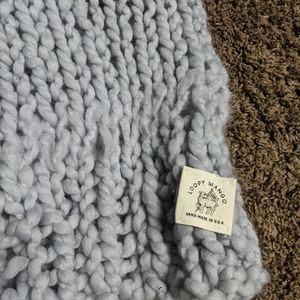 Loopy mango x free people chunky knit scarf